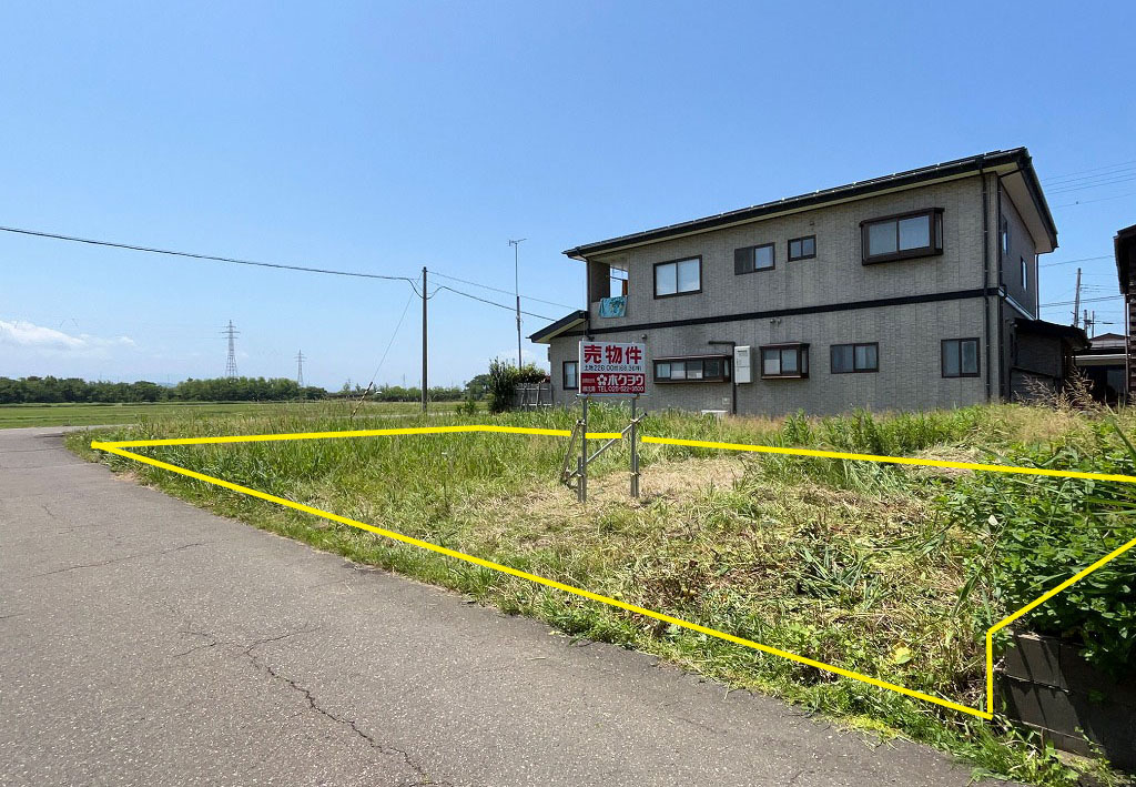柿崎区柿崎売地(ナルス近く)